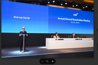 ĐHĐCĐ VIB: Chia cổ tức 29,5% và kế hoạch lợi nhuận 12.045 tỷ đồng trong năm 2024
