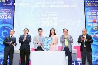 Lễ công bố giải chạy đêm "Ho Chi Minh City Run Eximbank 2024"