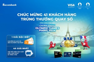 Sacombank tìm ra chủ nhân vé xem Olympic Games Paris 2024