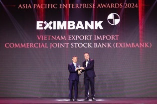 Eximbank nhận Giải thưởng "Doanh nghiệp xuất châu Á 2024"
