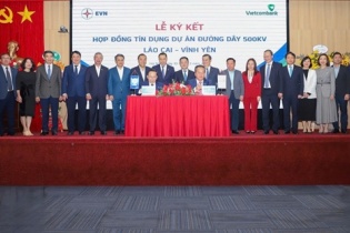  Vietcombank cấp 5.472 tỷ đồng cho dự án đường dây 500 kV Lào Cai - Vĩnh Yên 