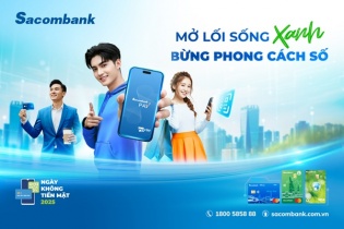 Sacombank đồng hành cùng "Ngày không tiền mặt 2025" góp phần thúc đẩy kinh tế số 