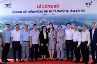 Cảng Bến Kéo chính thức công bố năng lực tiếp nhận phương tiện thủy 2.000 tấn