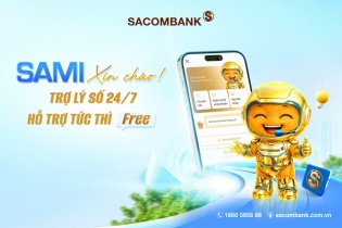 SACOMBANK chính thức ra mắt trợ lý số SAMI trên ứng dụng SACOMBANK PAY