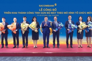 SACOMBANK chính thức vận hành mô hình tổ chức mới