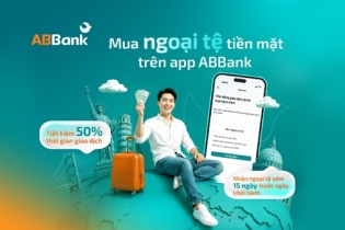 Mua USD trên App ABBank: Chủ động nhận ngoại tệ trước chuyến đi tới 15 ngày