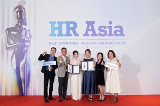 HD SAISON ghi dấu ấn tại HR Asia 2026 với hai giải thưởng về con người, công nghệ