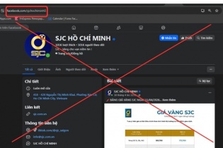 SJC cảnh báo khách hàng về phương thức giả mạo lừa đảo thu mua kim cương trên mạng