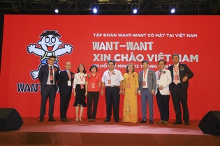 Tập đoàn WANT~WANT chính thức thâm nhập thị trường Việt Nam