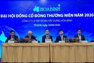 ĐHCĐ Tập đoàn Hòa Bình: Chủ tịch nhận trách nhiệm vì không hoàn thành mục tiêu lợi nhuận
