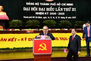 Đại hội Đảng bộ TP.HCM bầu Ban chấp hành khóa mới