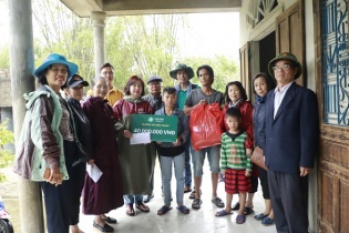 Tập đoàn BĐS Vạn Phúc ủng hộ 3 tỷ đồng cho đồng bào Miền trung bị lũ lụt