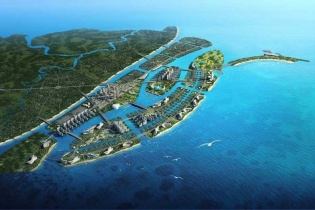Khu đô thị du lịch lấn biển Cần Giờ có 5 phân khu chức năng