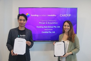 Funding Societies mua lại CardUp, mở rộng dịch vụ thanh toán số