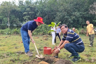 Hội Nhà báo Việt Nam bắt đầu Chương trình phủ xanh 3,4 ha rừng ở Bình Phước
