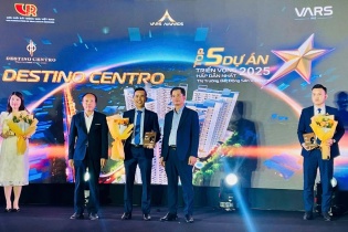 Destino Centro lọt top 5 dự án triển vọng hấp dẫn thị trường bất động sản 2025
