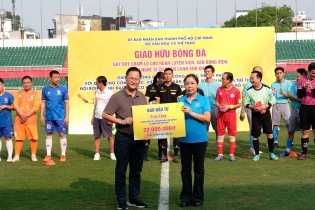 TP.HCM: Quyên góp hơn 500 triệu đồng hỗ trợ nghệ sĩ, vận động viên khó khăn đón Tết