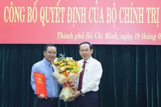 Bí thư Tỉnh ủy Long An Nguyễn Văn Được làm Phó Bí thư Thành ủy TP.HCM