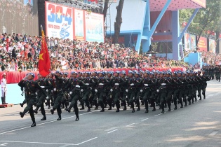 Những hình ảnh trang nghiêm, hùng tráng của đoàn diễu binh, diễu hành mừng đại lễ 30/4