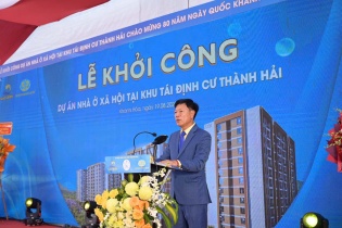 Tập đoàn Hoàng Quân khởi công dự án nhà ở xã hội 1.136 tỷ đồng tại Khánh Hòa
