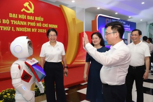 TP.HCM triển lãm sản phẩm công nghệ chiến lược quốc gia tại Đại hội Đảng bộ Thành phố