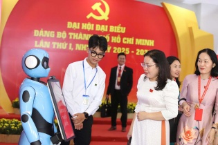 [Ảnh] Mãn nhãn với các màn trình diễn công nghệ tại Đại hội Đảng bộ TP.HCM