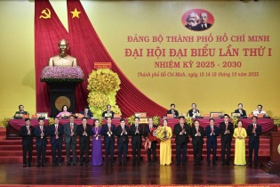 Ra mắt Ủy ban Kiểm tra Thành ủy TP.HCM nhiệm kỳ 2025 - 2030