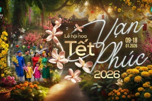 Đến hẹn lại lên, Van Phuc City bật “mood xuân” với Lễ hội hoa Tết lớn nhất năm