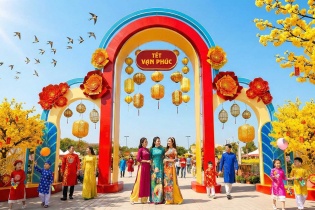 Du xuân xuyên Việt, khám phá sắc Tết 4 miền tại lễ hội hoa lớn nhất TP.HCM