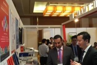 HanelSoft ERP hút khách tham quan tại Communic Asia 2015