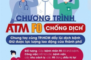 Hội Doanh nhân trẻ Việt Nam phát động Chương trình “ATM F0 chống dịch”