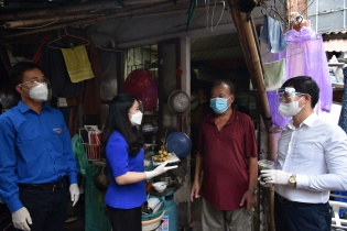 Hội Doanh nghiệp trẻ Hà Nội hết lòng với "Triệu bữa cơm"