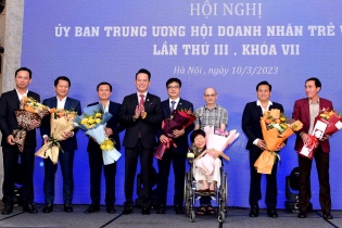 Hội Doanh nhân trẻ Việt Nam kiện toàn nhân sự, có chủ tịch danh dự  