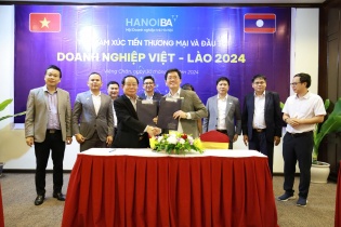 Hội Doanh nghiệp trẻ Hà Nội tổ chức xúc tiến thương mại và đầu tư tại Lào 