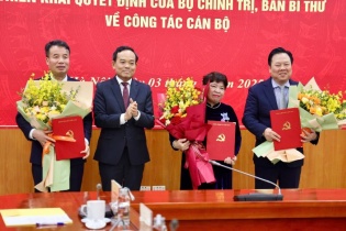 Ban Chính sách, chiến lược Trung ương có thêm 3 Phó trưởng ban