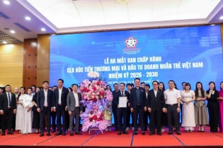  Câu lạc bộ Xúc tiến thương mại và Đầu tư Doanh nhân trẻ Việt Nam có Chủ tịch mới 