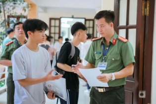 Gần 18.000 thí sinh tham gia Kỳ thi đánh giá của Bộ Công an năm 2024