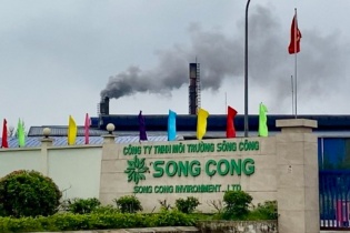 Đình chỉ hoạt động 3 tháng nguồn xả thải của Công ty Môi trường Sông Công