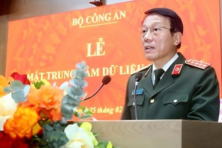 Bộ Công an ra mắt Trung tâm dữ liệu quốc gia