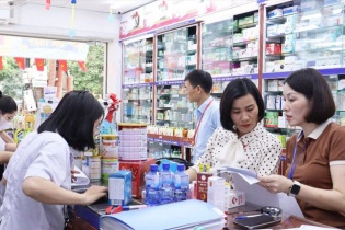 Sở Y tế Bắc Ninh kiểm tra đột xuất các cơ sở kinh doanh thuốc, thực phẩm chức năng