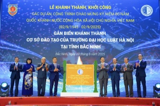 Khánh thành cơ sở của Trường đại học Luật Hà Nội tại Bắc Ninh