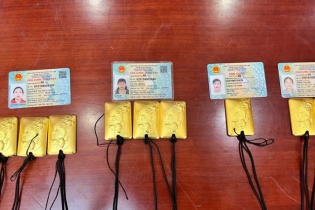 Nhiều đối tượng được thuê vận chuyển vàng trái phép từ Trung Quốc vào Việt Nam