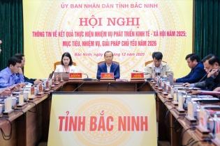 Năm 2026, Bắc Ninh đặt mục tiêu tăng trưởng 12,5 - 13%