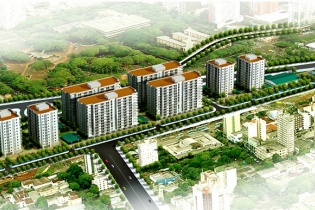 Khu chung cư nhà ở xã hội Khu công nghiệp Hòa Khánh tiếp tục “lùi” ngày bàn giao