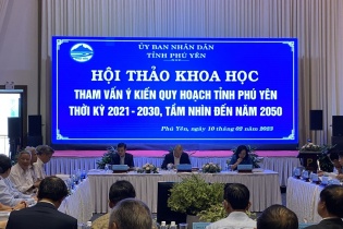 Phú Yên tổ chức hội thảo lấy ký kiến về quy hoạch tỉnh