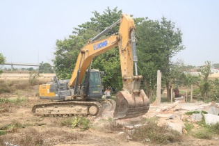 Dự án Đầu tư Hạ tầng Khu Đô thị mới Nam Thành phố Tuy Hòa hoàn thành giải phóng mặt bằng