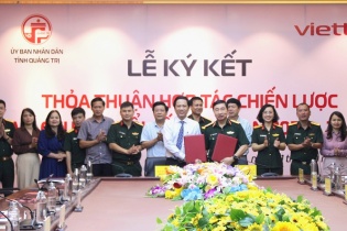 Quảng Trị hợp tác với Viettel về chuyển đổi số