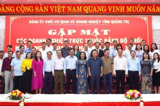 Quảng Trị gặp mặt doanh nghiệp trực thuộc Đảng bộ khối nhân Ngày Doanh nhân Việt Nam 