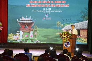 Xúc tiến đầu tư, thương mại giữa Hà Nội và Nghệ An