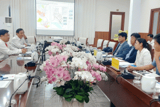 Doanh nghiệp đầu tư hạ tầng khu công nghiệp tìm hiểu cơ hợi đầu tư tại Ninh Thuận